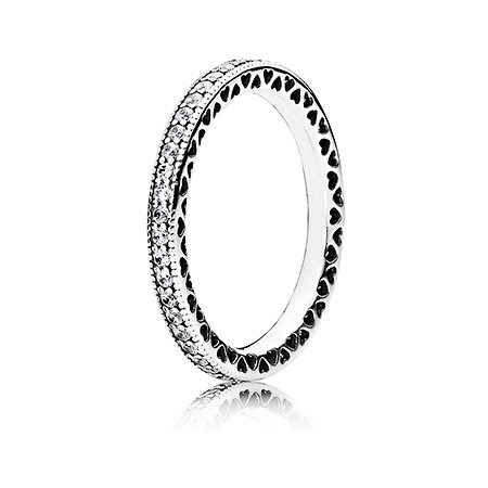Каблучка Pandora Серце PANDORA 190963CZ