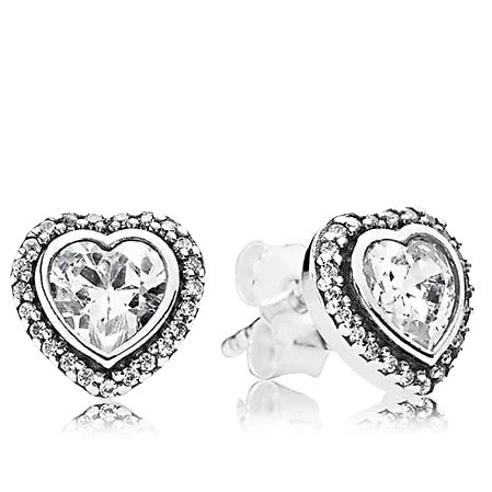 Сережки Виблискуюча любов 290568CZ