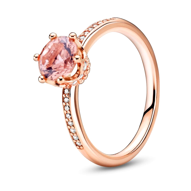 Каблучка Pandora Rose Рожева корона 188289C01