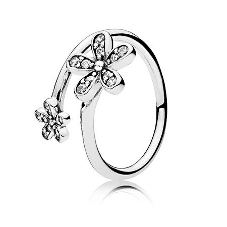 Кольцо Pandora Ослепительные маргаритки 191038CZ