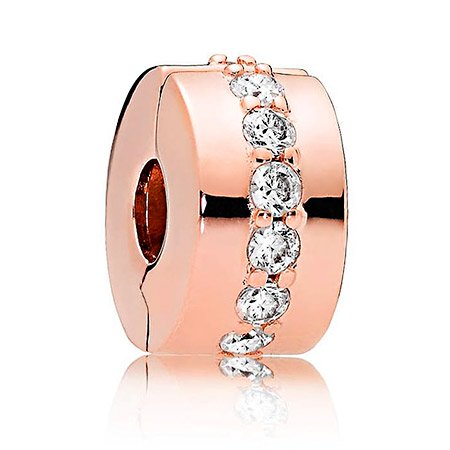 Клипса Pandora Rose Светлый путь 781972CZ