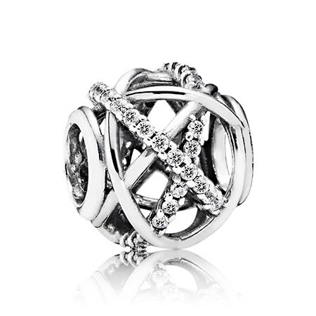 Шарм Pandora Серебряная галактика 791388CZ