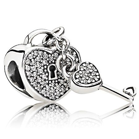 Шарм Pandora - "Ключ к сердцу" 791429CZ