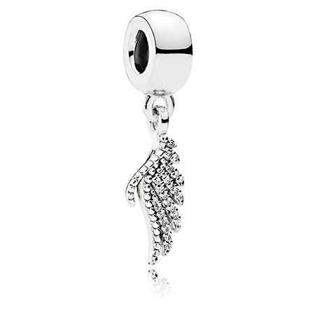 Подвеска Pandora - "Волшебные перья подвеска" 791750CZ