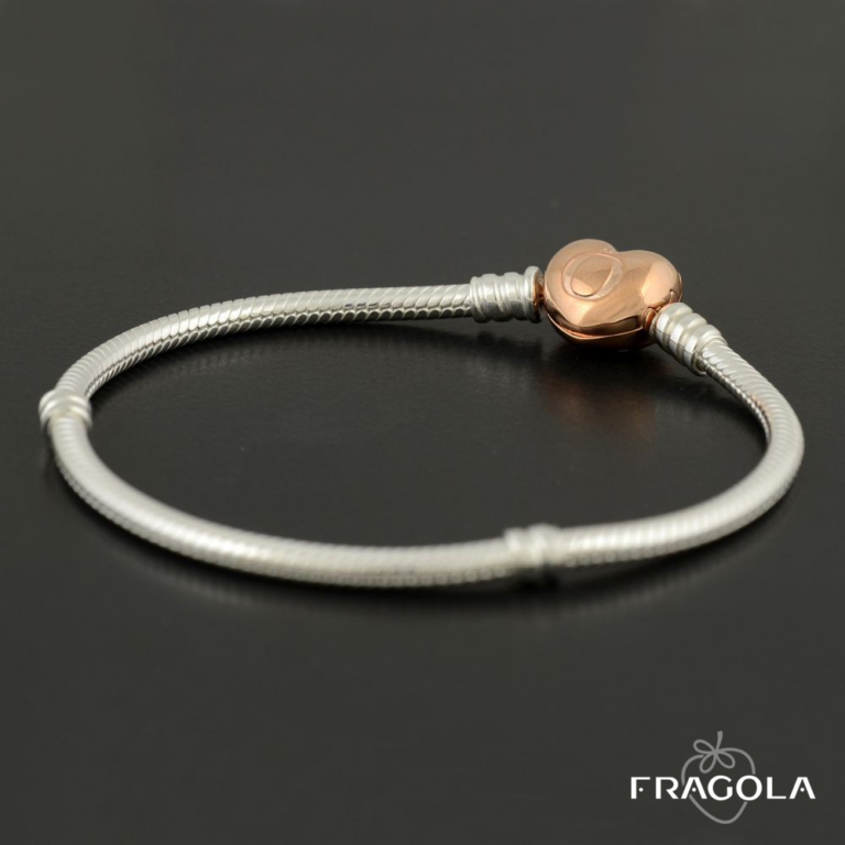 Браслет Pandora Rose с замком в форме сердца