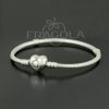 Браслет Pandora с застежкой в виде сердца
