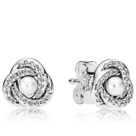 Серьги Pandora любовные узы 290740WCP