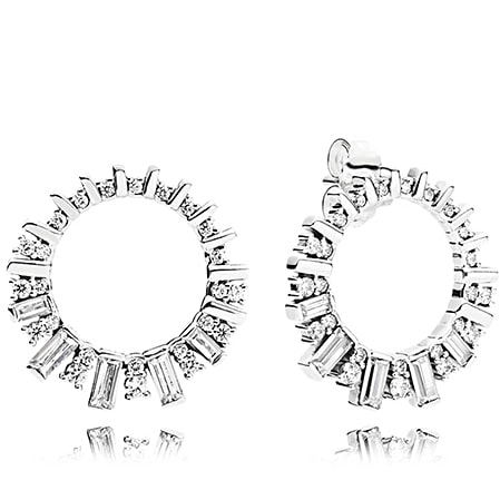 Cерьги Ледяная красота 297545CZ