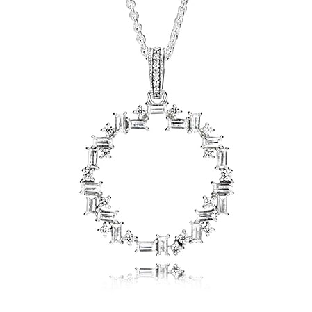 Колье Сияющая Искра 397546CZ-45