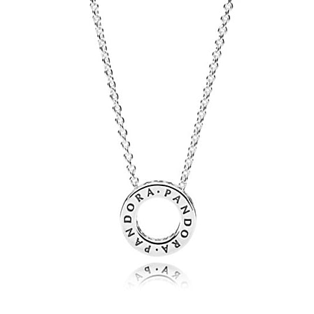 Колье Сердца Пандора 397436CZ-45
