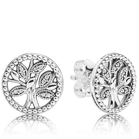 Серьги Древо жизни 297843CZ