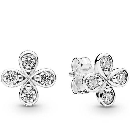 Серьги Цветок 297968CZ