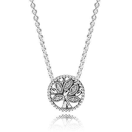 Колье Древо жизни 397780CZ-45