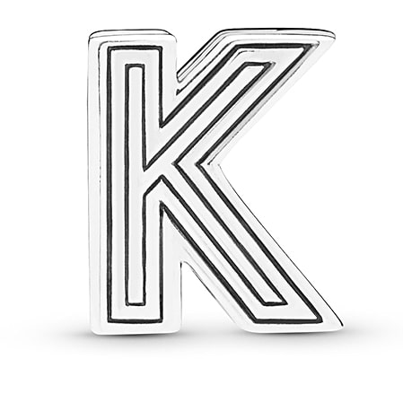 Шарм Буква K Pandora Reflexions 798207