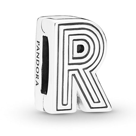 Шарм Буква R Pandora Reflexions 798214