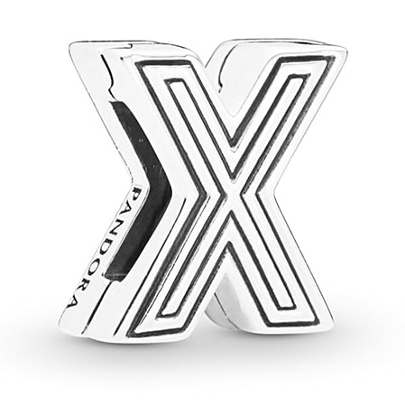 Шарм Буква X Pandora Reflexions 798220