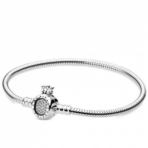 Браслет с короной Пандора 598286CZ