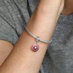 Подвеска Pandora Marvel Щит Капитана Америки