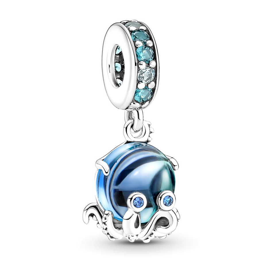 Подвеска Милый осьминог из муранского стекла 791694C01